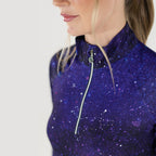 Constellation 1/4 Zip Top Short Sleeve