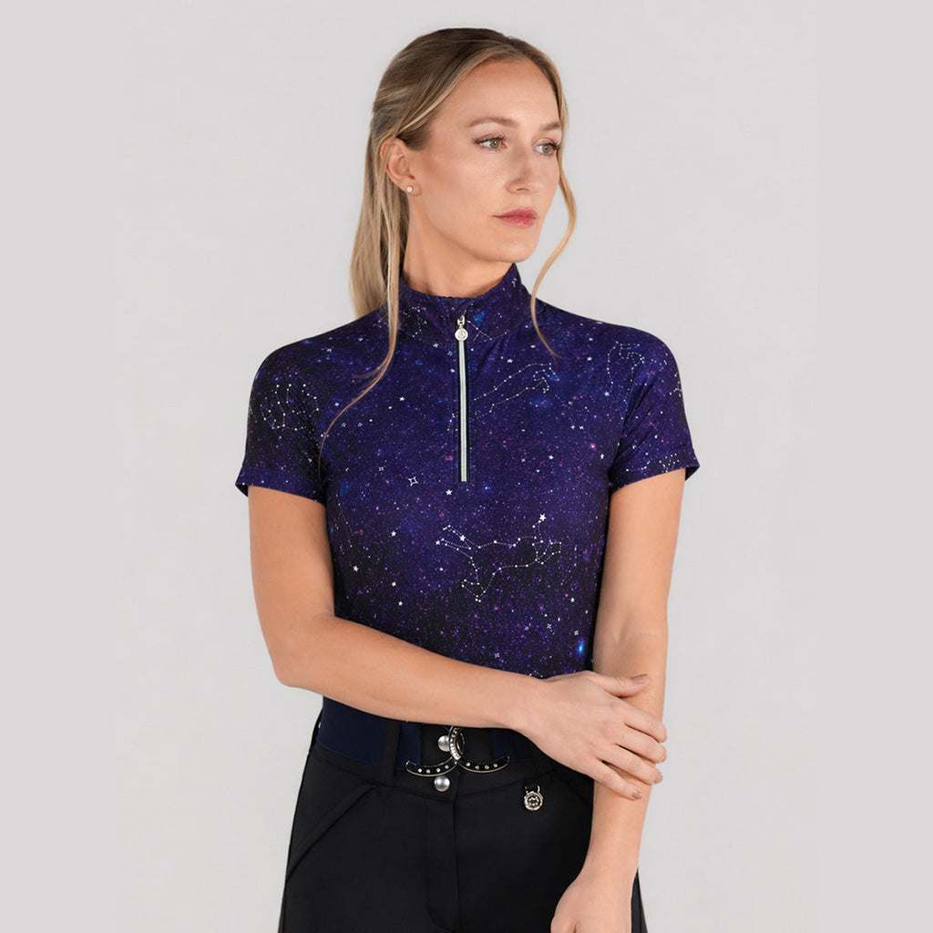 Constellation 1/4 Zip Top Short Sleeve