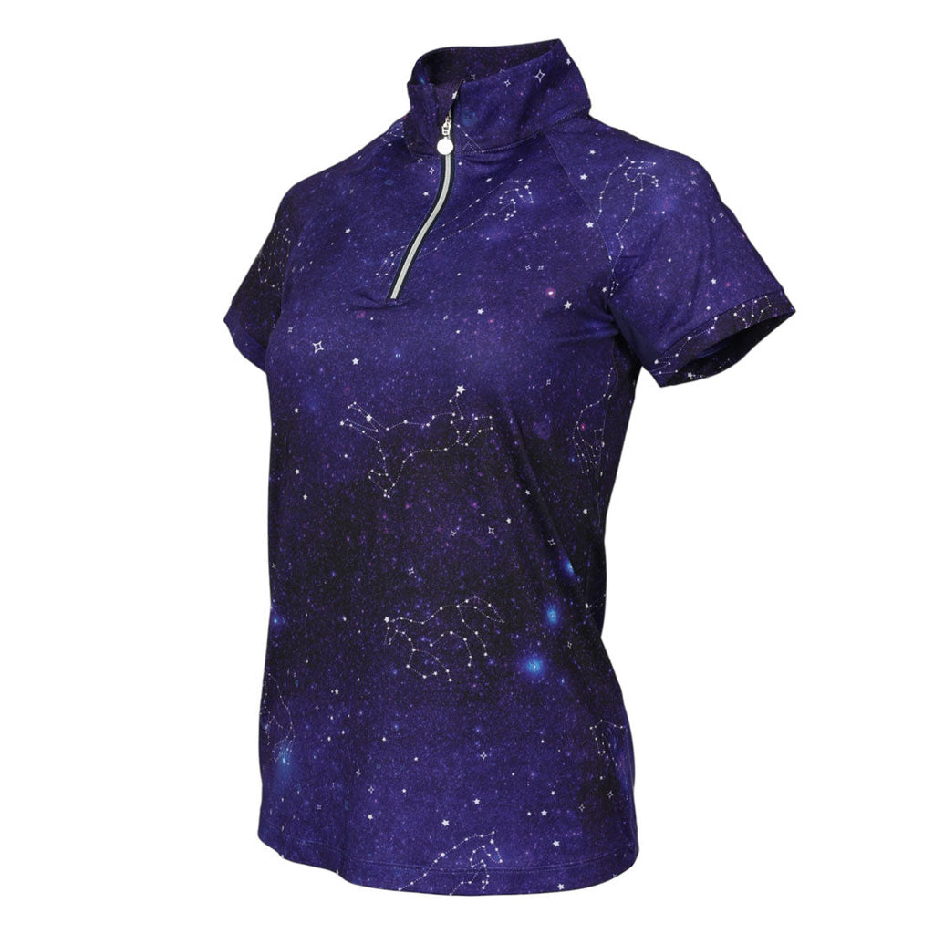 Constellation 1/4 Zip Top Short Sleeve