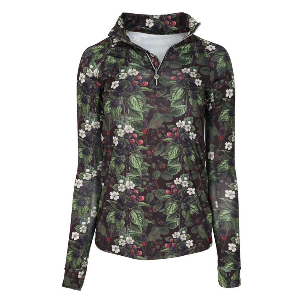 Floral patterned jacket on a white background
