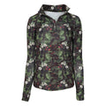 Floral patterned jacket on a white background