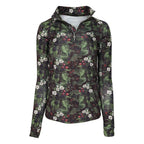 Floral patterned jacket on a white background