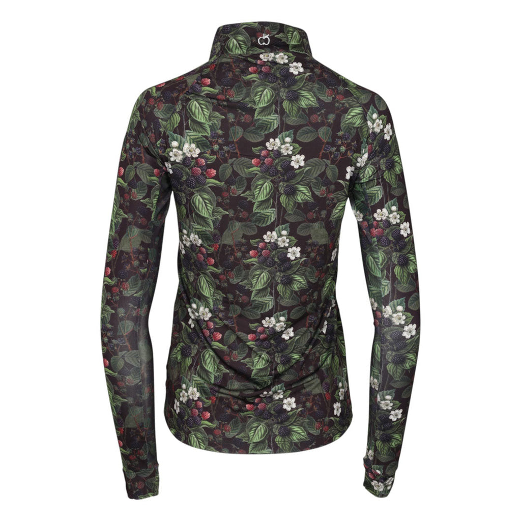 Floral patterned shirt on a white background