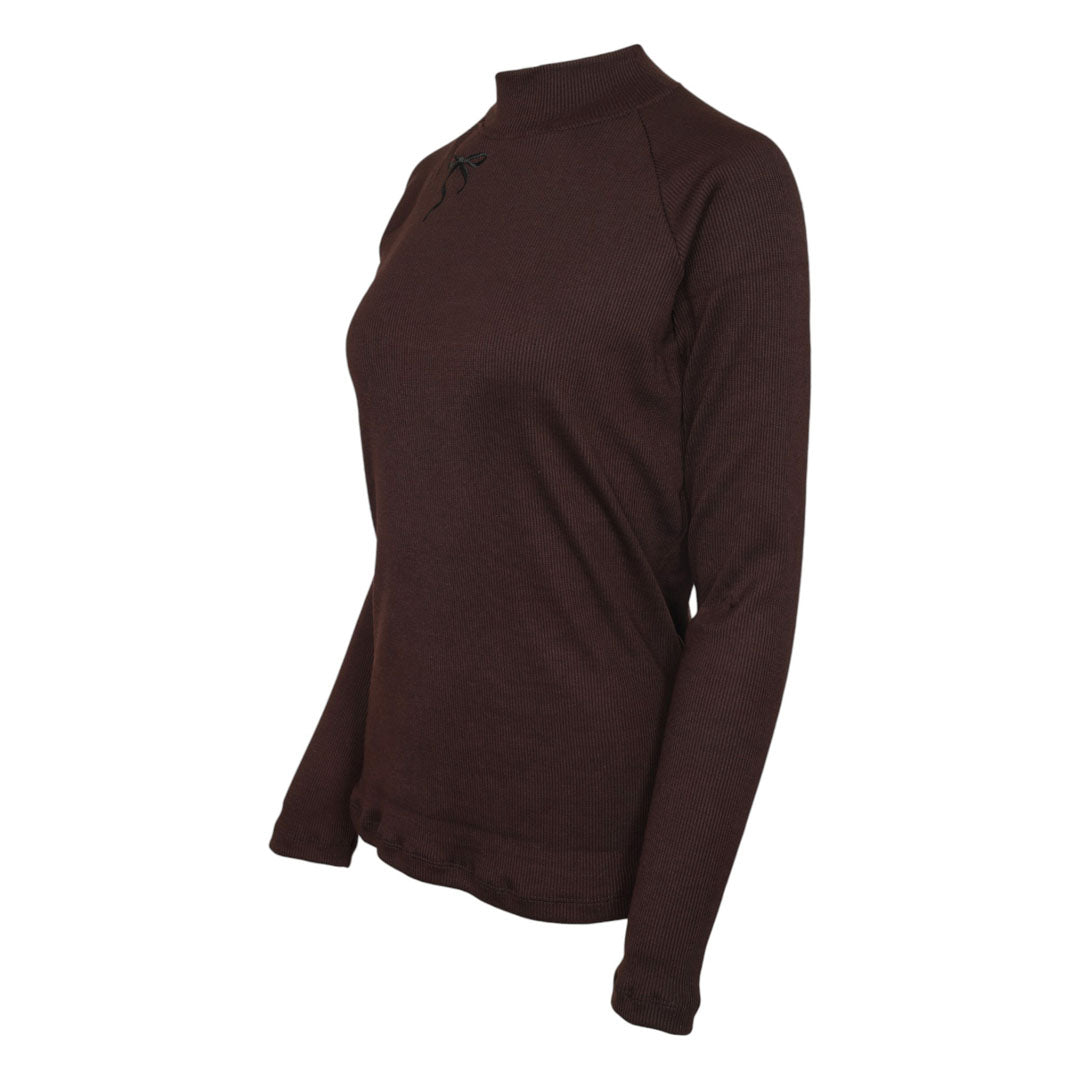 Winter Heirloom Mock Neck Riding Shirt