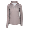 Stripe 1/4 Zip Riding Top