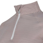 Stripe 1/4 Zip Riding Top