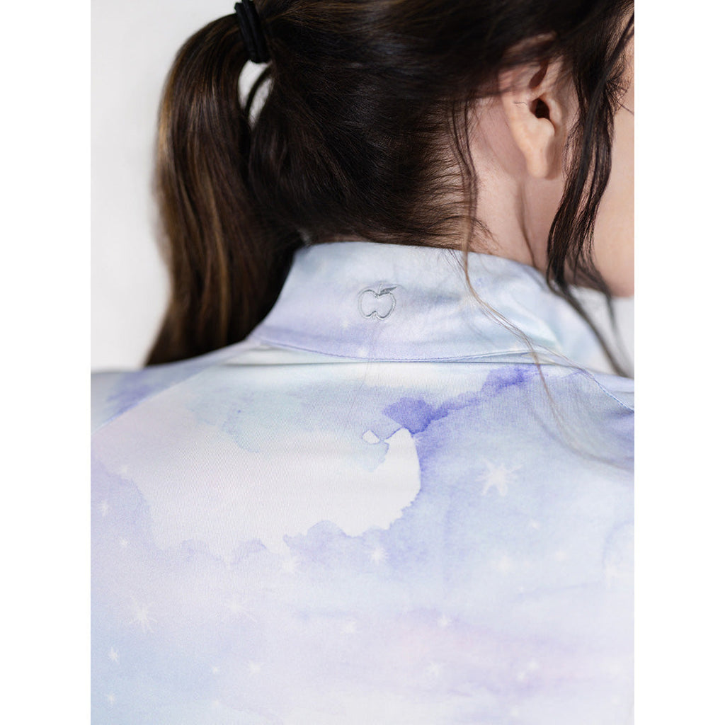 Opalite Skies 1/4 Zip Long Sleeve Top