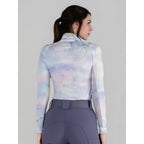 Opalite Skies 1/4 Zip Long Sleeve Top