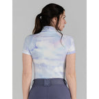 Opalite Skies 1/4 Zip Short Sleeve Top
