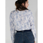 Moonrise Toile Breezy Button Up