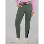Hybrid Silicone Full Seat Breeches - Rosemary