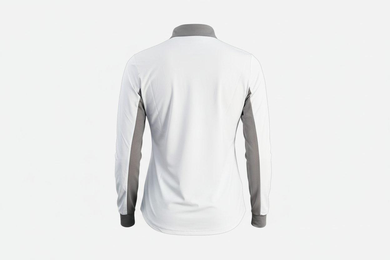 White Glitter Sun Shirt