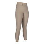 Beige riding pants on a white background
