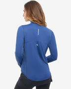 Mock Zip Top Relaxed