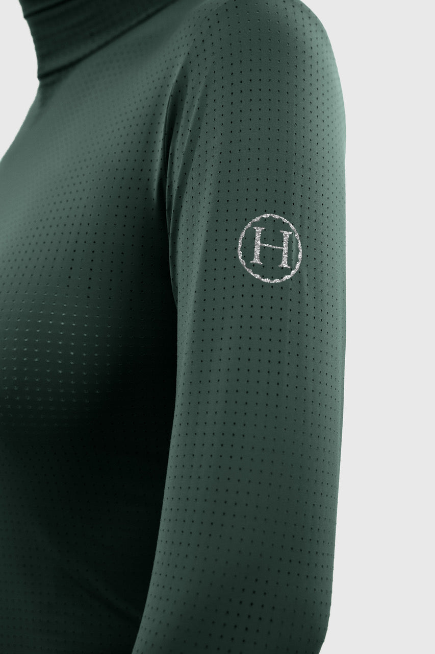 Venti Perforated Long Sleeve