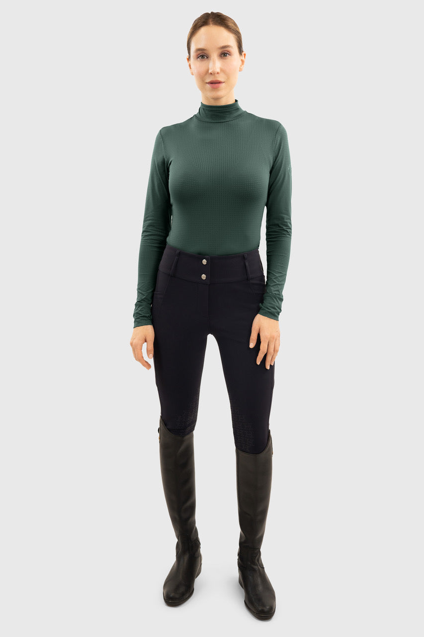 Venti Perforated Long Sleeve