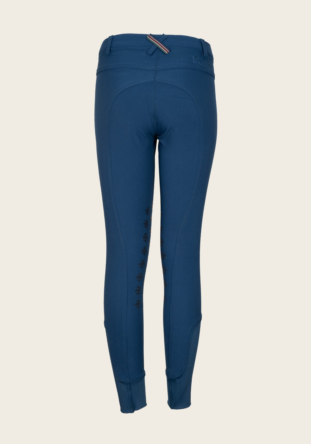 Knee Patch Peacock Blue Breeches