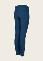 Knee Patch Peacock Blue Breeches