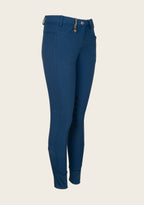 Knee Patch Peacock Blue Breeches