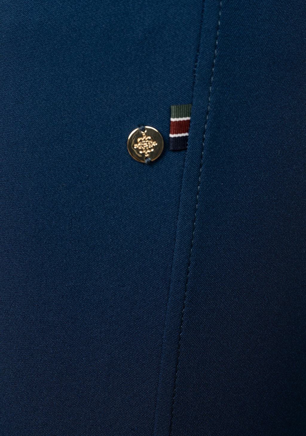 Knee Patch Peacock Blue Breeches