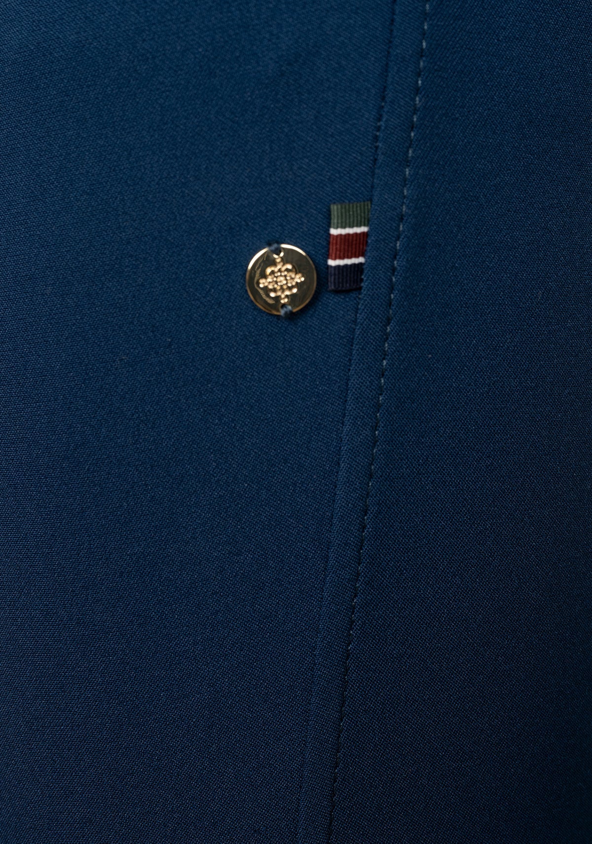 Knee Patch Peacock Blue Breeches