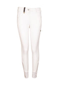 White pants on a white background