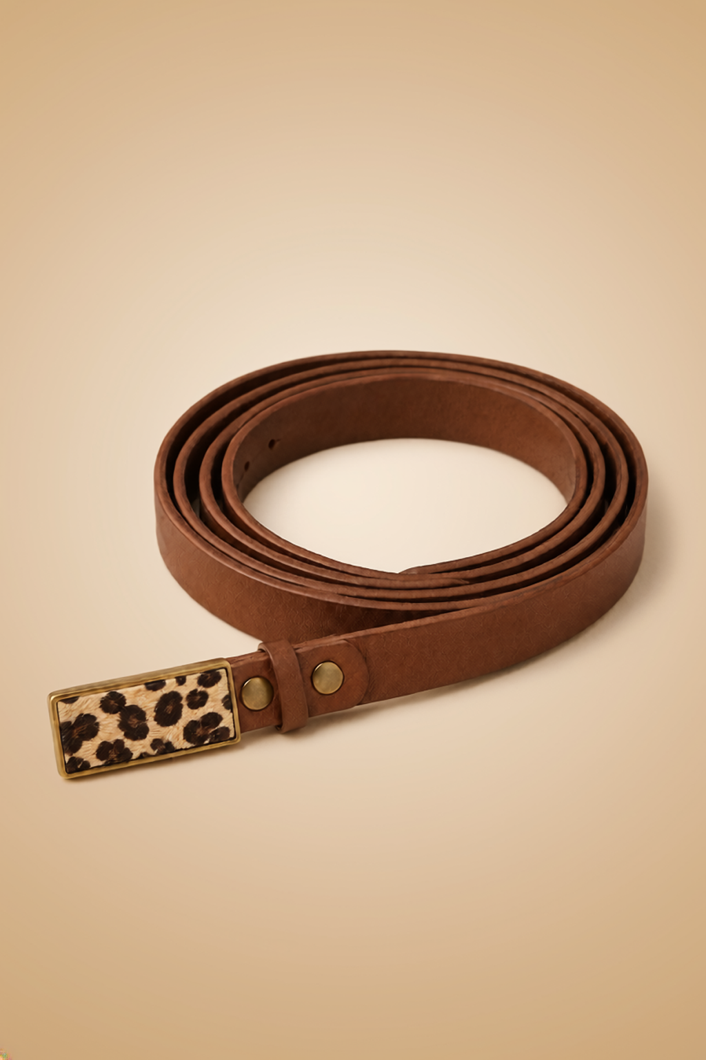 Buckle & Bound Slim Leather Belt