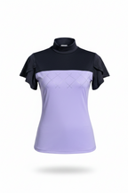 Lilac Crystal Lattice Perforated Mesh