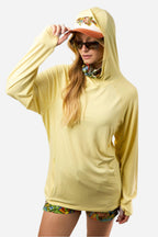 Sunshower Yellow Hooded Sunshirt