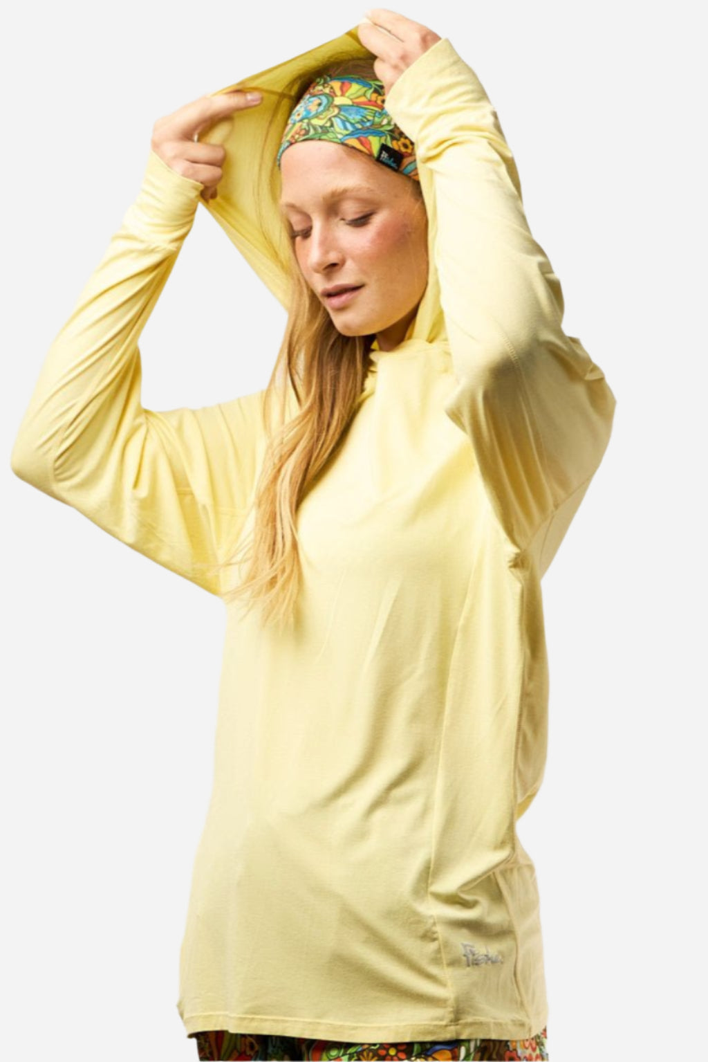 Sunshower Yellow Hooded Sunshirt
