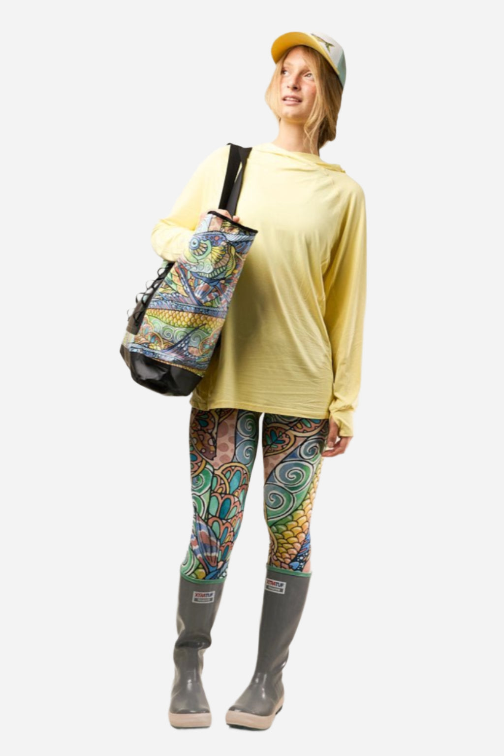 Sunshower Yellow Hooded Sunshirt