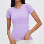 Mesh Vetement De Sport Crew Neck Shirt