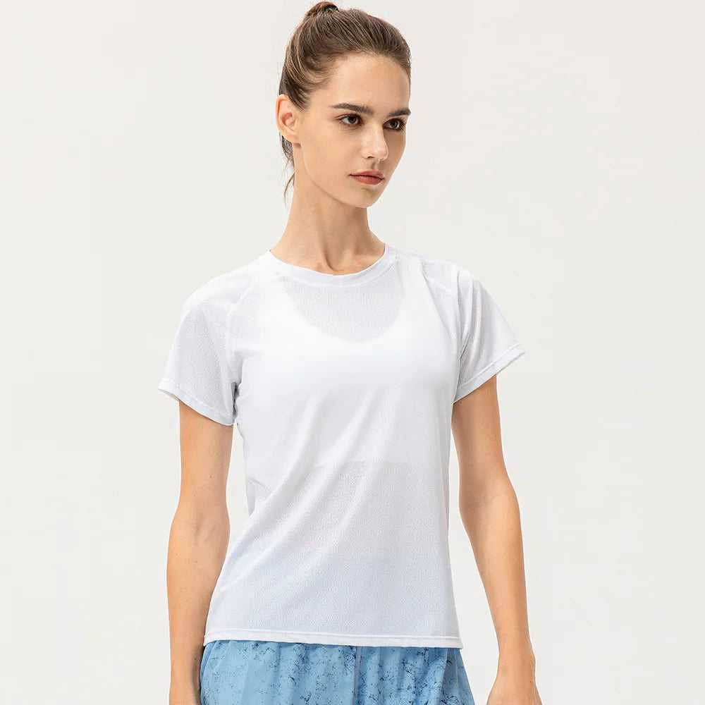 Aura Soft Mesh Active Tee