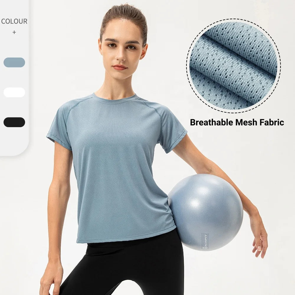 Aura Soft Mesh Active Tee