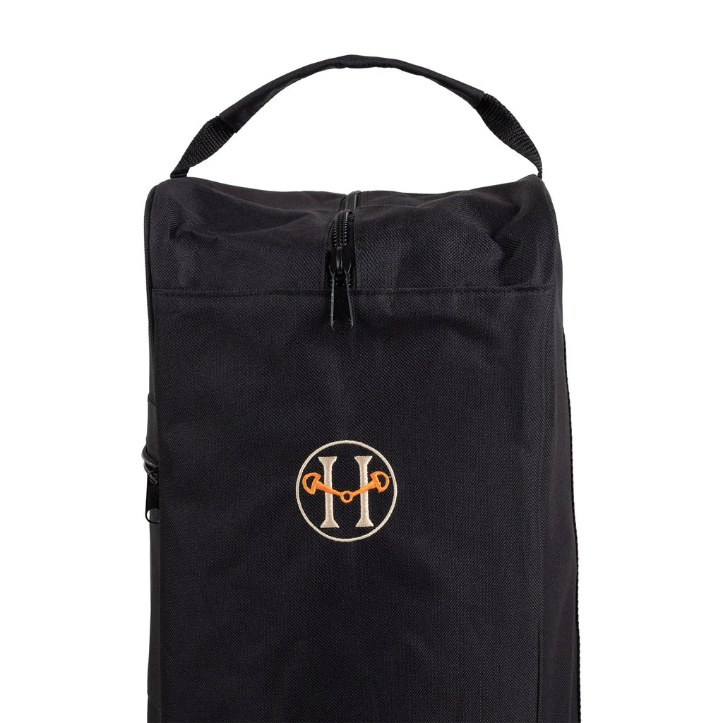 Tall Riding Boot Bag, Black