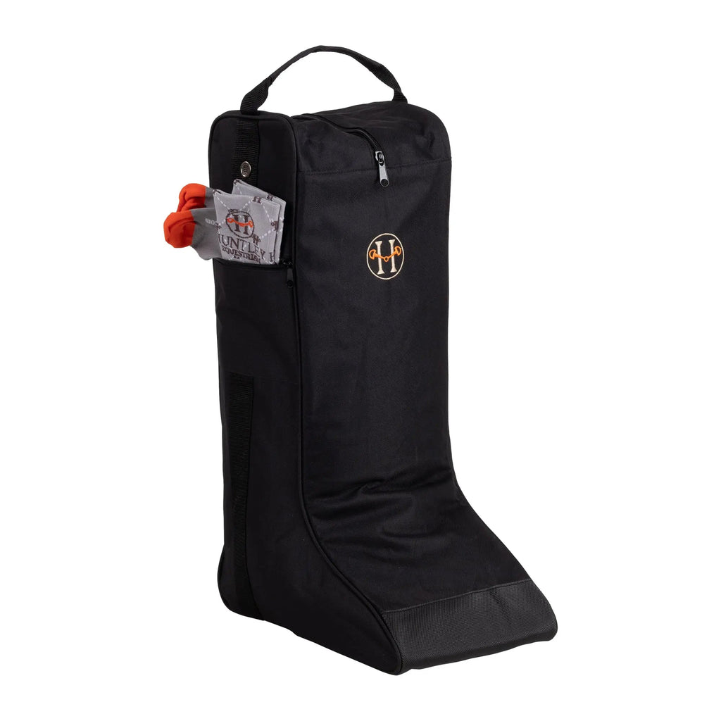 Tall Riding Boot Bag, Black