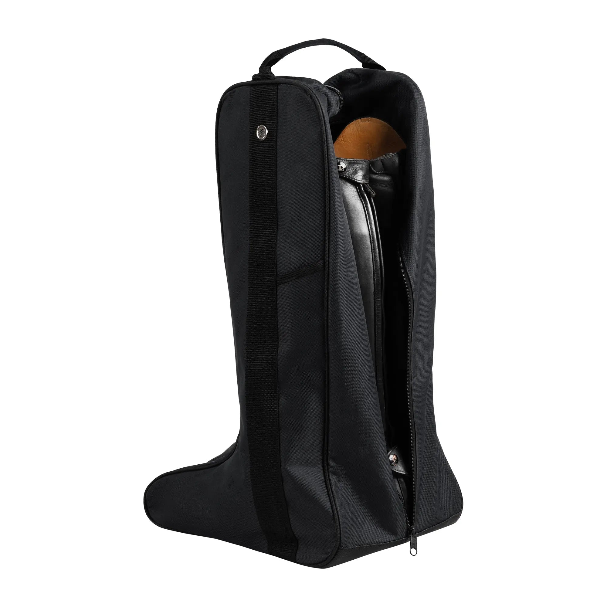 Tall Riding Boot Bag, Black