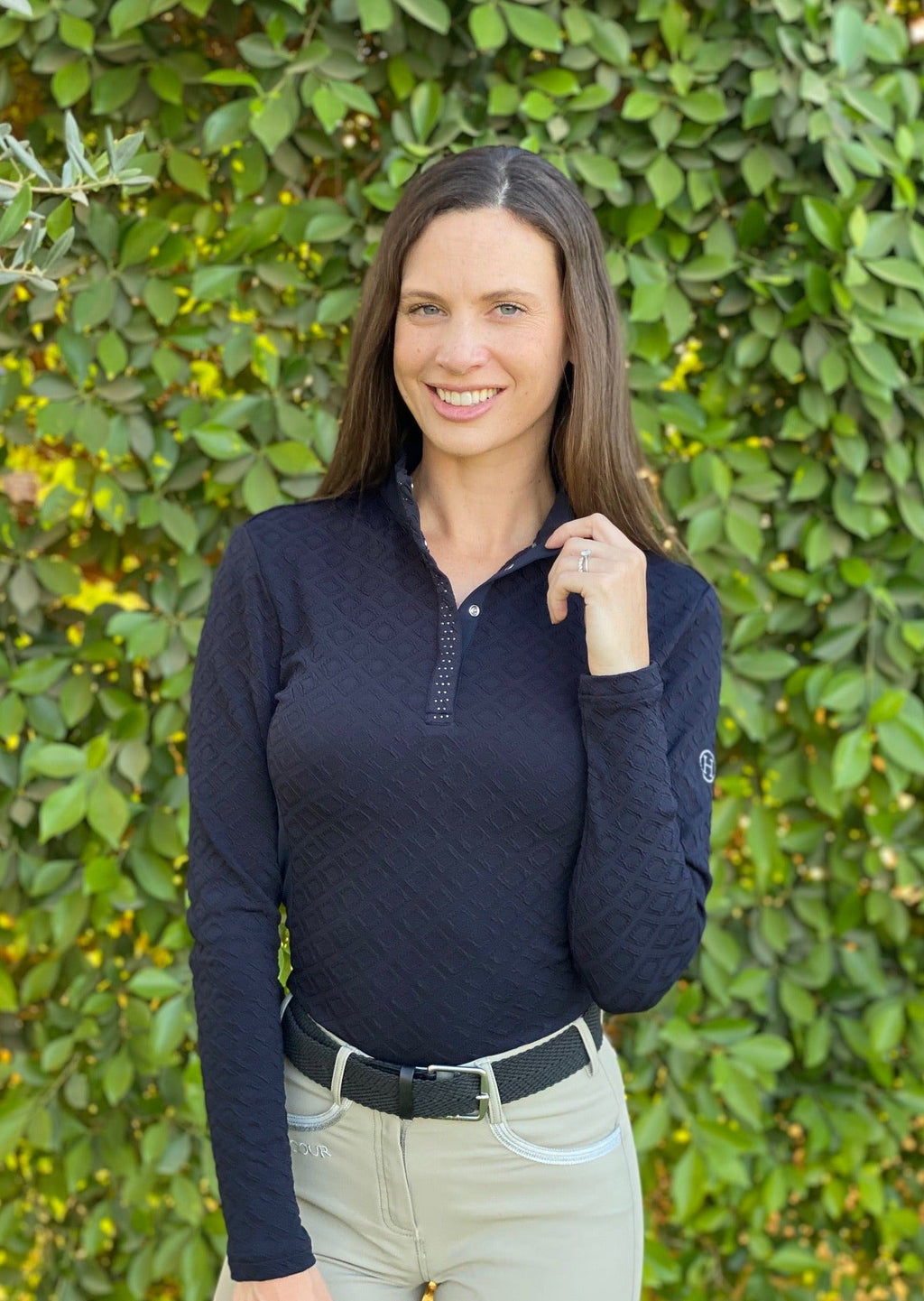 Charade Long Sleeve Polo