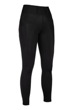 Black leggings on a white background