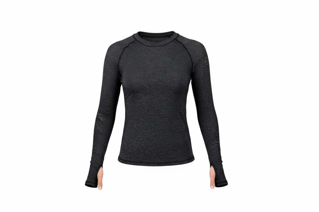 Laguna Long-Sleeve Women's Sun Shirt - Heathered