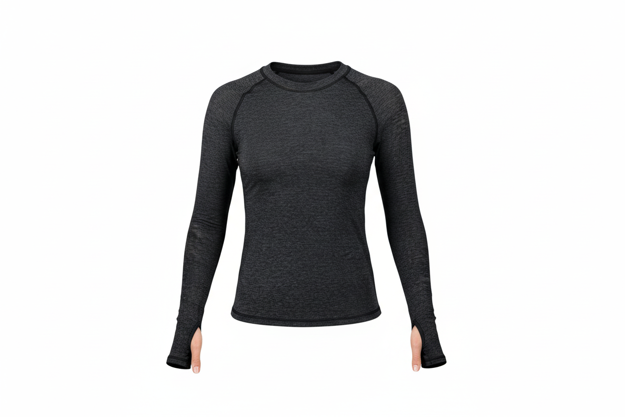 Laguna Long-Sleeve Women's Sun Shirt - Heathered