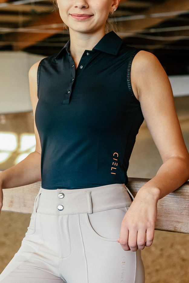 Jordyn Sleeveless Polo