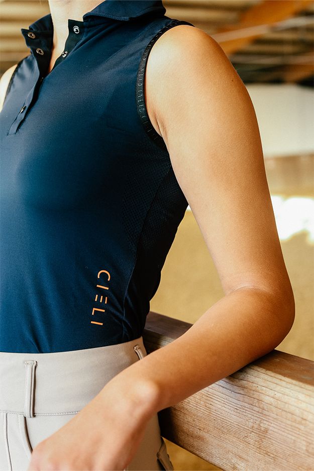 Jordyn Sleeveless Polo