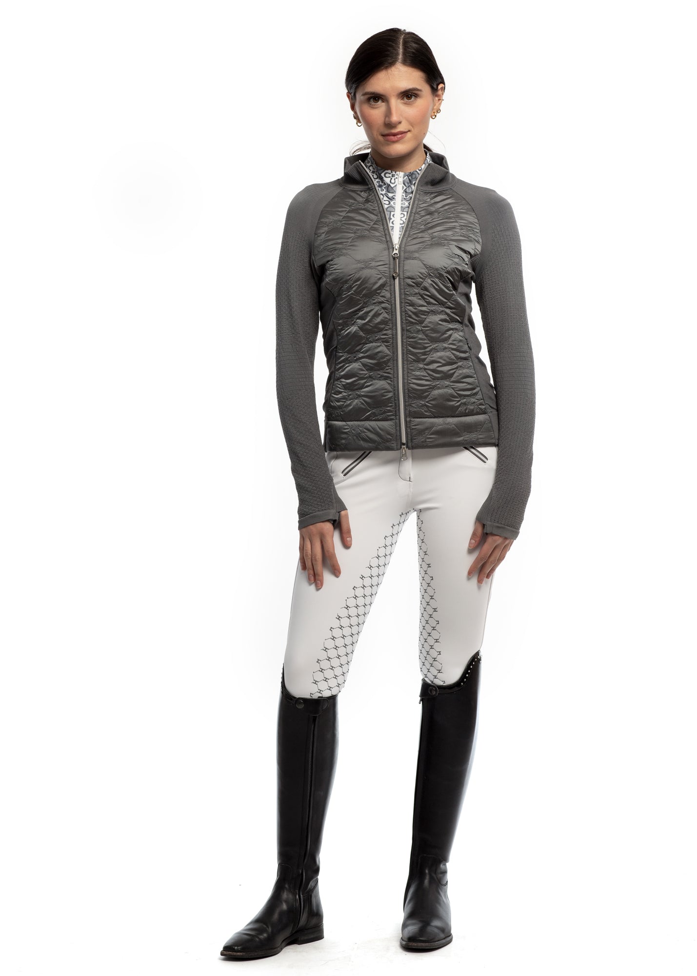 grey jacket