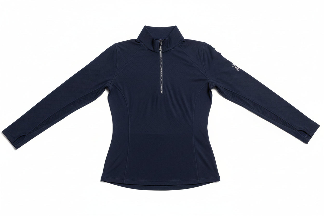 navy blue athletic apparel