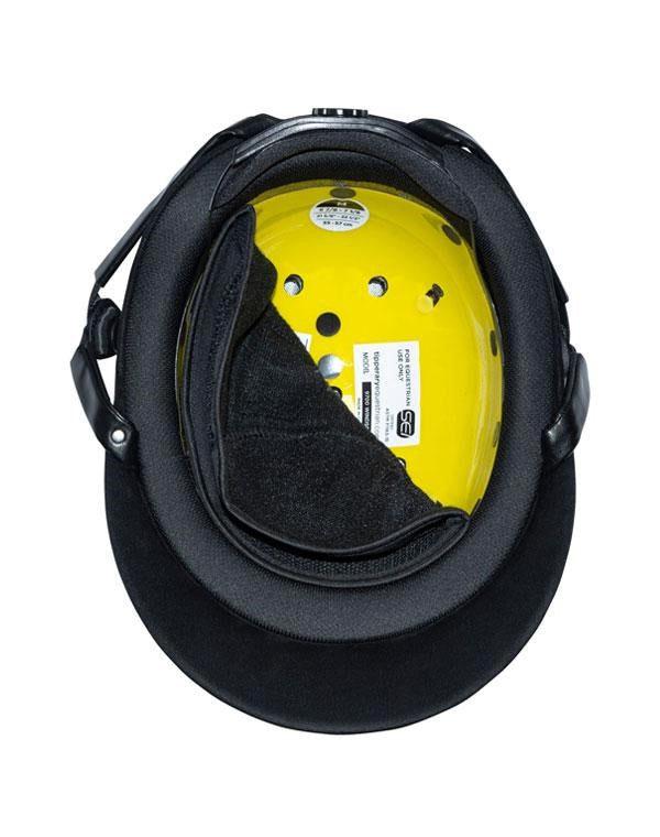 Tipperary Windsor with MIPS Wide Brim Helmet in Black UltraSuede