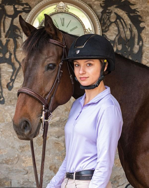 Tipperary Windsor with MIPS Wide Brim Helmet in Black UltraSuede