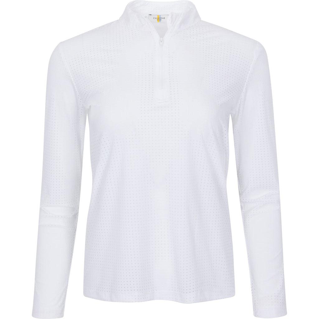 Perforated Performance Quarter Zip