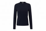 black long-sleeve shirt on a white background
