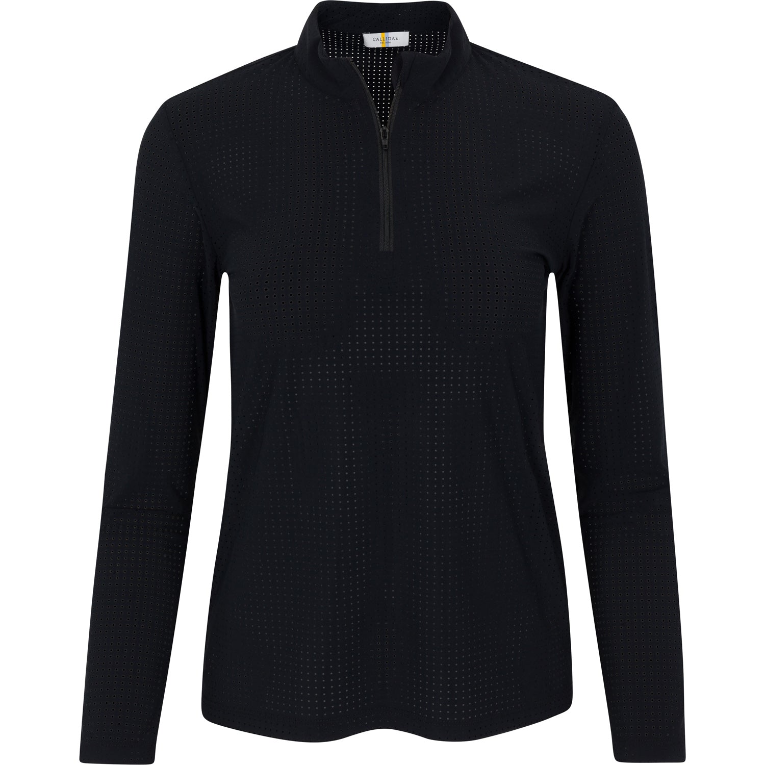 Perforated Performance Quarter Zip
